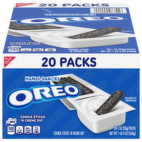 Oreo Cookie Sticks 'N Creme Dip, Handi-Snacks, 20 Packs, 20 Each