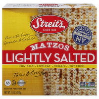 Streit's Matzos, Lightly Salted - 11 Ounce