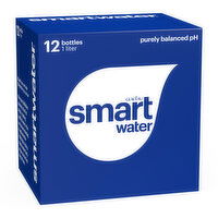 smartwater Electrolye Vapor-Distilled Water Bottles In Cardboard Box - 33.8 Fluid ounce