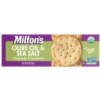 Milton's Organic Olive Oil & Sea Salt Crackers