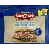 Land O Frost Ham, Natural Hickory, Smoked - 16 Ounce