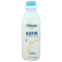 Lifeway Kefir, Plain Unsweetened - 32 Fluid ounce