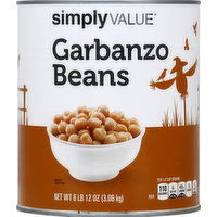 Simply Value Garbanzo Beans - 108 Ounce