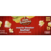 Orville Redenbacher's Popping Corn, Gourmet, Movie Theater Butter - 24 Each