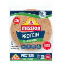 Mission Super Soft Protein Plant Powered Tortilla Wraps - 6 Each
