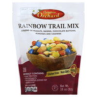 Premium Orchard Trail Mix, Rainbow, 18 Ounce