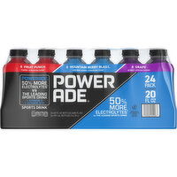 Powerade  Variety Pack Sports Drink, 24 Each