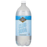 First Street Club Soda, 67.6 Fluid ounce