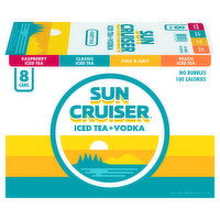 Sun Cruiser Assorted Iced Tea + Vodka - 8 Each