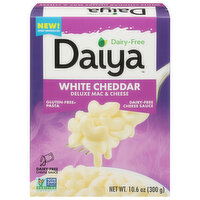 Daiya Mac & Cheese, Dairy-Free, White Cheddar, Deluxe - 10.6 Ounce