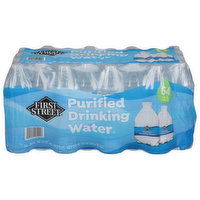 First Street Drinking Water, Purified, 512 Ounce