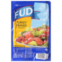 FUD Turkey Franks, Smoke Flavor - 40 Ounce