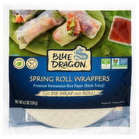 Blue Dragon Spring Roll Wrappers - 4.7 Ounce