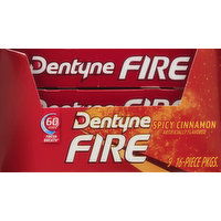 Dentyne Gum, Sugar Free, Spicy Cinnamon - 9 Each