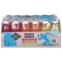 First Street Sports Drink, Assorted - 24 Each