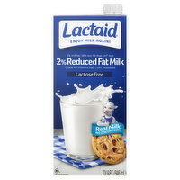 Lactaid Milk, 2% Reduced Fat, Lactose Free, 32 Ounce