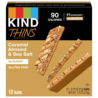 Kind Thins Caramel Almond & Sea Salt Bars - 10 Each