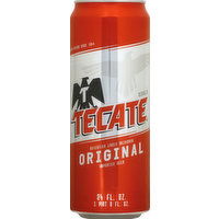 Tecate Beer, Imported, Original - 24 Ounce