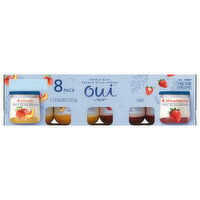 Oui French Style Whole Milk Peach/Strawberry Yogurt - 8 Each