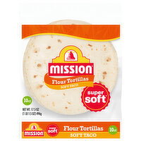 Mission Soft Taco Flour Tortillas - 10 Each