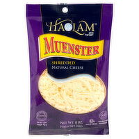 Haolam Cheese, Shredded, Muenster - 8 Ounce