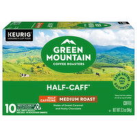 Green Mountain Coffee Roasters Coffee, Medium Roast, Half-Caff, K-Cup Pods