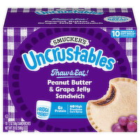 Smucker's Peanut Butter & Grape Jelly Sandwich
