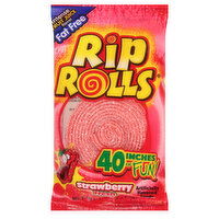 Rip Rolls Candy, Strawberry, 40 Inch, 1 Each