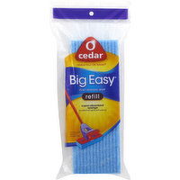 O Cedar Sponge Mop, Flat, Big Easy, Refill - 1 Each