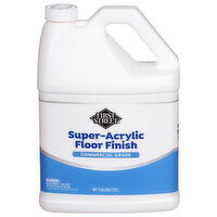 First Street Floor Finish, Super-Acrylic, Commercial Grade, 1 Gallon