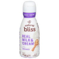 Natural Bliss Creamer, Real Milk & Cream, 32 Fluid ounce