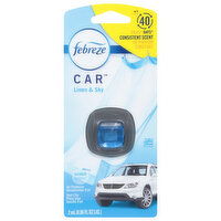 Febreze Air Freshener, Linen & Sky, Vent Clip, 0.06 Fluid ounce