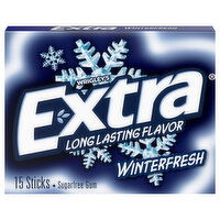 Extra Gum, Sugarfree, Winterfresh, 15 Each