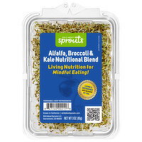 Wild About Sprouts Alfalfa Broccoli & Kale - 3 Ounce
