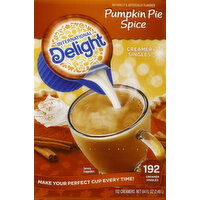 International Delight Creamer Singles, Pumpkin Pie Spice - 192 Each