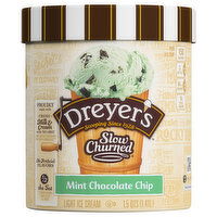 Dreyer's Frozen Dairy Dessert, Extra Triple Fudge Brownie - 1.5 Quart