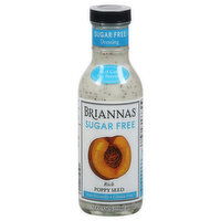 Briannas Dressing, Sugar Free, Rich Poppy Seed - 12 Fluid ounce