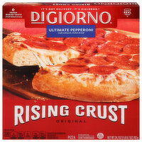 DiGiorno Pizza, Rising Crust, Ultimate Pepperoni, Original, 24.7 Ounce