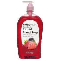 Simply Value Berry Scented Liquid Hand Soap - 33.81 Fluid ounce