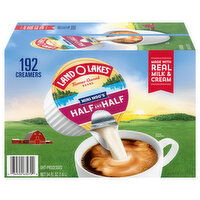 Land O Lakes Creamers, Half and Half - 192 Each