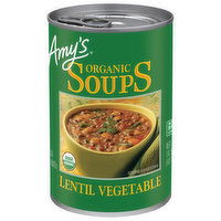 Amy's Soups, Organic, Lentil Vegetable, 14.1 Ounce