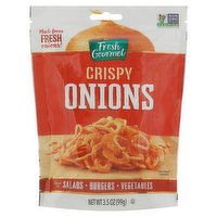 Fresh Gourmet Onions, Crispy - 3.5 Ounce