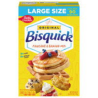 Bisquick Pancake & Baking Mix, Original, Large Size, 60 Ounce