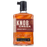 Knob Creek Smoked Maple Flavored Whiskey - 750 Millilitre
