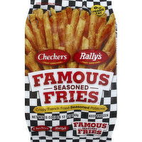 Checkers/Rally's Fries, Famous, Seasoned, 28 Ounce