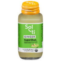 Sol-Ti Living Beverage, Ginger, SuperShot - 2.1 Fluid ounce