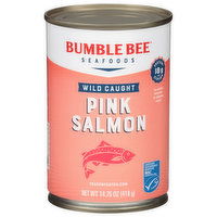 Bumble Bee Seafoods Salmon, Pink, Wild Caught - 14.75 Ounce