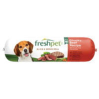 Freshpet Healthy & Natural Dog Food, Fresh Beef Roll - 1.5 Pound