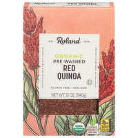 Roland Quinoa, Organic, Red, Pre-Washed, 12 Ounce