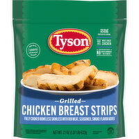 Tyson Grilled And Ready Grilled & Ready Fully Cooked Grilled Chicken Breast Strips, (Frozen) - 22 Ounce